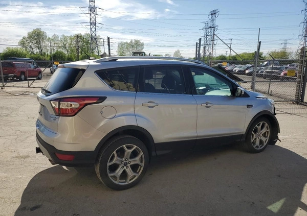 Ford Escape cena 34000 przebieg: 47746, rok produkcji 2017 z Lędziny małe 67